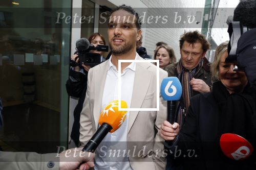 Amsterdam 24 maart 2026
Aankomst Ali B bij paleis v Justitie waar het hoger beroep in zijn zaak speelt.