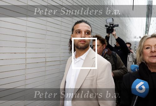 Amsterdam 24 maart 2026
Aankomst Ali B bij paleis v Justitie waar het hoger beroep in zijn zaak speelt.
