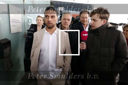 Amsterdam 24 maart 2026
Aankomst Ali B bij paleis v Justitie waar het hoger beroep in zijn zaak speelt.
