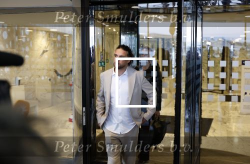 Amsterdam 24 maart 2026
Vertrek  Ali B bij paleis v Justitie waar het hoger beroep in zijn zaak speelt.