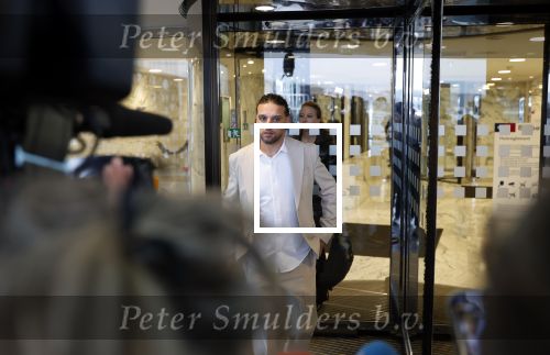 Amsterdam 24 maart 2026
Vertrek  Ali B bij paleis v Justitie waar het hoger beroep in zijn zaak speelt.