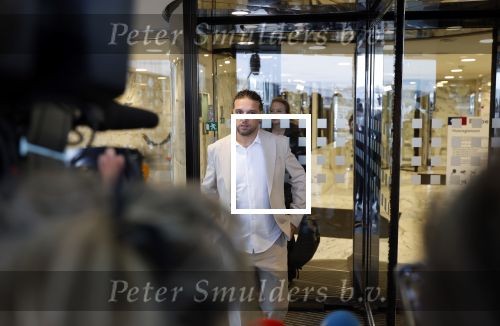 Amsterdam 24 maart 2026
Vertrek  Ali B bij paleis v Justitie waar het hoger beroep in zijn zaak speelt.