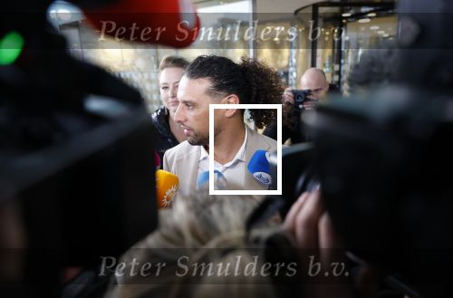 Amsterdam 24 maart 2026
Vertrek  Ali B bij paleis v Justitie waar het hoger beroep in zijn zaak speelt.