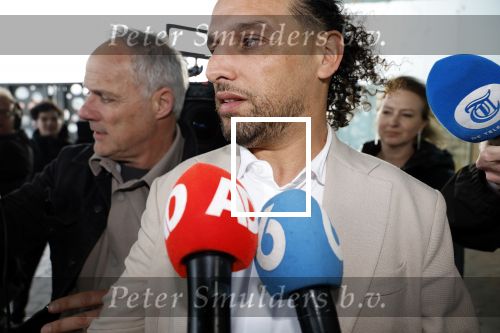 Amsterdam 24 maart 2026
Vertrek  Ali B bij paleis v Justitie waar het hoger beroep in zijn zaak speelt.