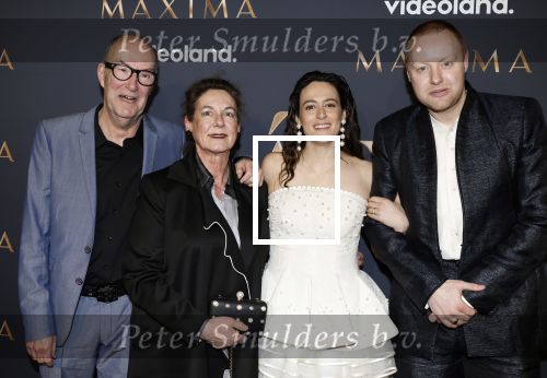 Amsterdam 11 maart 2026
Premiere 2e seizoen Maxima ( Videoland) in nieuwe kerk in Amsterdam . Bart Chabot met zijn vrouw en Joosje Duk en Sebastiaan Chabot