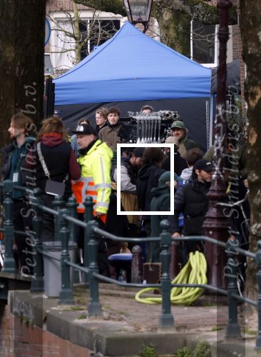 Amsterdam 24 maart 2026
Opnames film the Rider met Brad Pitt  in het centrum  van Amsterdam