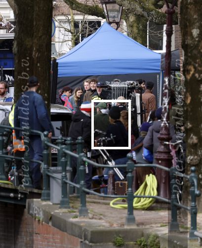 Amsterdam 24 maart 2026
Opnames film the Rider met Brad Pitt  in het centrum  van Amsterdam