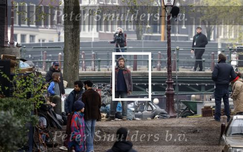 Amsterdam 24 maart 2026
Opnames film the Rider met Brad Pitt  in het centrum  van Amsterdam