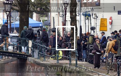 Amsterdam 24 maart 2026
Opnames film the Rider met Brad Pitt  in het centrum  van Amsterdam