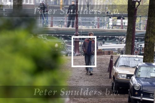 Amsterdam 24 maart 2026
Opnames film the Rider met Brad Pitt  in het centrum  van Amsterdam