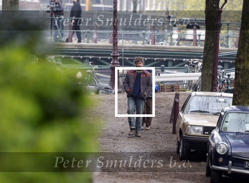 Amsterdam 24 maart 2026
Opnames film the Rider met Brad Pitt  in het centrum  van Amsterdam