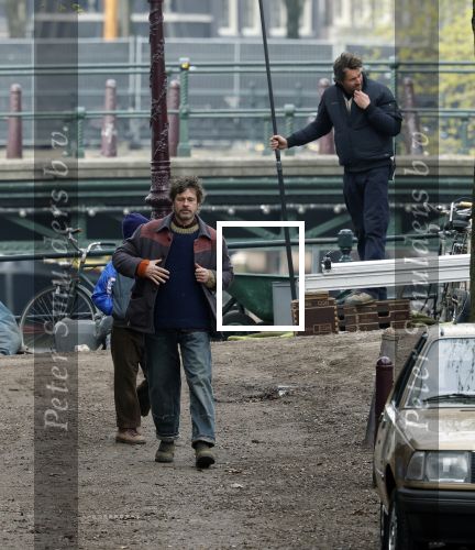 Amsterdam 24 maart 2026
Opnames film the Rider met Brad Pitt  in het centrum  van Amsterdam