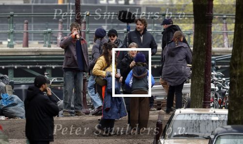 Amsterdam 24 maart 2026
Opnames film the Rider met Brad Pitt  in het centrum  van Amsterdam