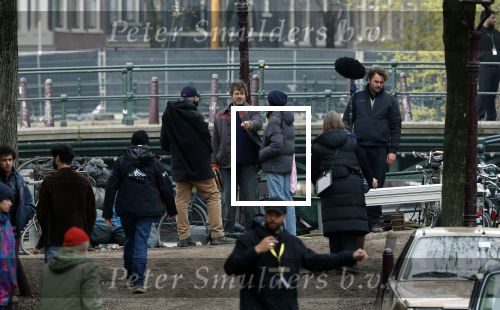 Amsterdam 24 maart 2026
Opnames film the Rider met Brad Pitt  in het centrum  van Amsterdam