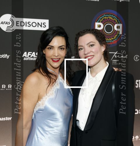 Leusden 9 maart 2026
Uitreiking edisons muziekprijzen bij Afas .  Caro Emerald en Celine Cairo