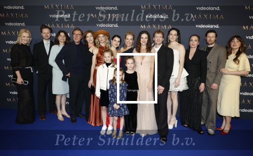 Amsterdam 11 maart 2026
Premiere 2e seizoen Maxima ( Videoland) in nieuwe kerk in Amsterdam . Martijn Lakemeier Als Willem-Alexander en Delfina Chaves Als MÃ¡xima met Julie Als Amalia, Nina Als Ariane n Philou Als Alexia, Abbey Hoes Als Laurentien en Steef de Bot Als Constantijn, Elsie de Brauw Als Beatrix en Sebastian Koch Als Claus, Agustina Palma Als vriendin MÃ¡xima , Rifka Lodeizen Als Noor en Claire Bender Als Mabel, Jean-Paul Buijs Als Balkenende, Regisseurs Saskia Diesing, Joosje Duk