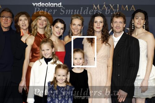 Amsterdam 11 maart 2026
Premiere 2e seizoen Maxima ( Videoland) in nieuwe kerk in Amsterdam . Martijn Lakemeier Als Willem-Alexander en Delfina Chaves Als MÃ¡xima met Julie Als Amalia, Nina Als Ariane n Philou Als Alexia, Abbey Hoes Als Laurentien en Steef de Bot Als Constantijn, Elsie de Brauw Als Beatrix en Sebastian Koch Als Claus, Agustina Palma Als vriendin MÃ¡xima , Rifka Lodeizen Als Noor en Claire Bender Als Mabel, Jean-Paul Buijs Als Balkenende, Regisseurs Saskia Diesing, Joosje Duk