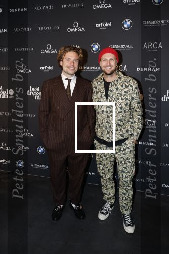 Amsterdam 30 maart 2026
Verkiezing best geklede nederlandse man . Daan van der Lecq en Tim Senders