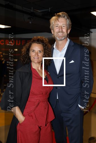 Amsterdam 21 maart 2026
Premiere docu over Johan Cruijff in de Johan Cruijff Arena . Edwin v d Sar met zijn vrouw Annemarie