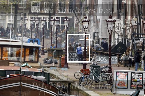Amsterdam 24 maart 2026
Opnames film the Rider met Brad Pitt  in het centrum  van Amsterdam