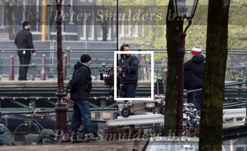 Amsterdam 24 maart 2026
Opnames film the Rider met Brad Pitt  in het centrum  van Amsterdam