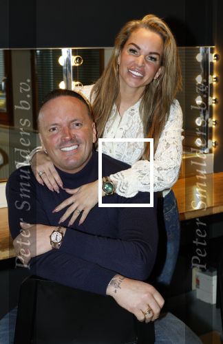 Amsterdam 27 maart 2026
Frank v Etten en zijn vrouw Melanie in de kleedkamer voor zijn concert in AFAS Live.