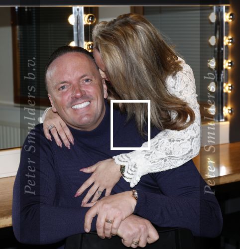 Amsterdam 27 maart 2026
Frank v Etten en zijn vrouw Melanie in de kleedkamer voor zijn concert in AFAS Live.