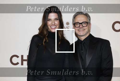 Amsterdam 16 maart 2026
Premiere Champagne met in de hoofdrollen Leo Alkemade Huub Stapel  en Guus Meeuwis . Guus Meeuwis met zijn vrouw Manon