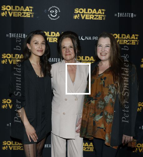 Leiden 31 maart 2026
Premiere Soldaat in verzet in de schouwburg van Leiden. Holly Brood Sandra Brood en Lola Brood