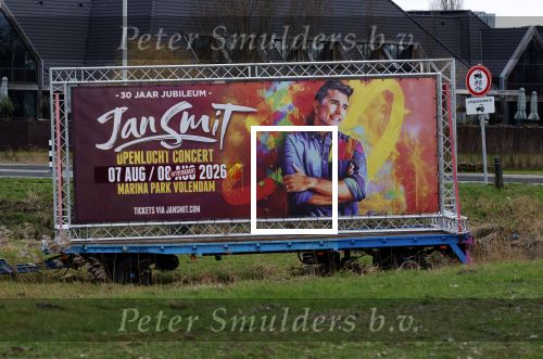 Volendam 1 maart 2026
Jan Smit Abri ivm het 30 jarig artiest zijn.