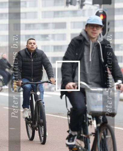 Amsterdam 7 maart 2026
Jeffrey Wammes op de fiets in het centrum van Amsterdam.