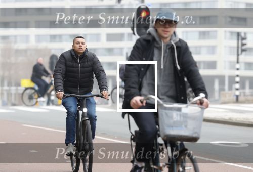 Amsterdam 7 maart 2026
Jeffrey Wammes op de fiets in het centrum van Amsterdam.