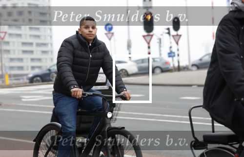 Amsterdam 7 maart 2026
Jeffrey Wammes op de fiets in het centrum van Amsterdam.