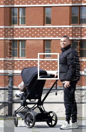 Amsterdam 30 maart 2026
Jeffrey wammes achter de kinderwagen met daarin zijn kindje