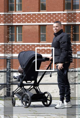 Amsterdam 30 maart 2026
Jeffrey wammes achter de kinderwagen met daarin zijn kindje