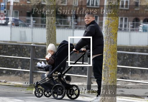 Amsterdam 30 maart 2026
Jeffrey wammes achter de kinderwagen met daarin zijn kindje