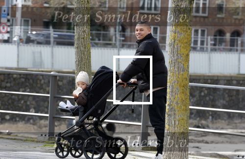 Amsterdam 30 maart 2026
Jeffrey wammes achter de kinderwagen met daarin zijn kindje