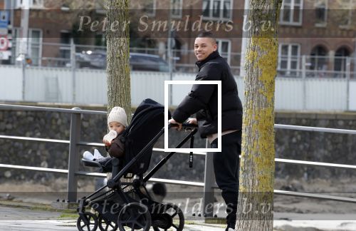 Amsterdam 30 maart 2026
Jeffrey wammes achter de kinderwagen met daarin zijn kindje