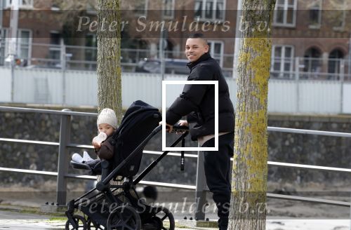 Amsterdam 30 maart 2026
Jeffrey wammes achter de kinderwagen met daarin zijn kindje
