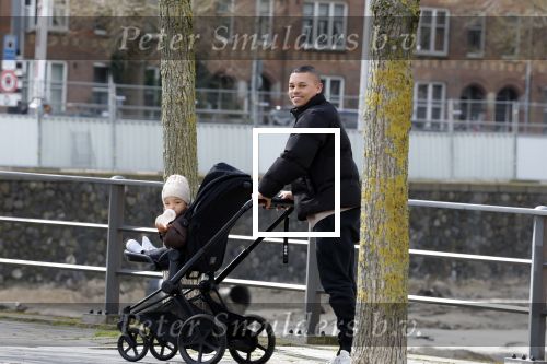 Amsterdam 30 maart 2026
Jeffrey wammes achter de kinderwagen met daarin zijn kindje