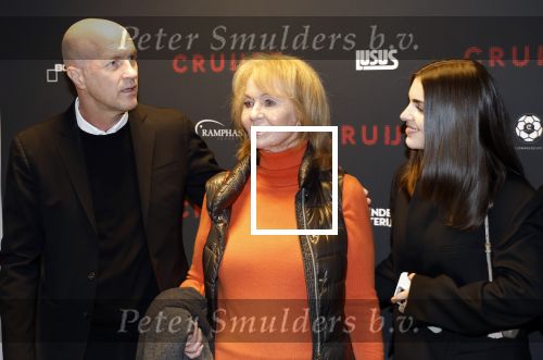 Amsterdam 21 maart 2026
Premiere docu over Johan Cruijff in de Johan Cruijff Arena . Jordi Cruijff met zijn moeder Danny en dochter Danae Cruijff