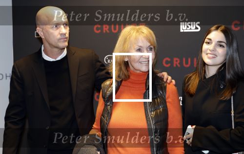 Amsterdam 21 maart 2026
Premiere docu over Johan Cruijff in de Johan Cruijff Arena . Jordi Cruijff met zijn moeder Danny en dochter Danae Cruijff
