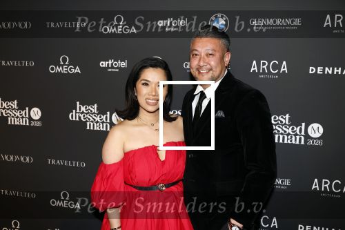 Amsterdam 30 maart 2026
Verkiezing best geklede nederlandse man . Kimmylien Nguyen met haar man