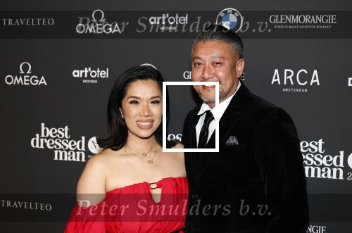 Amsterdam 30 maart 2026
Verkiezing best geklede nederlandse man . Kimmylien Nguyen met haar man