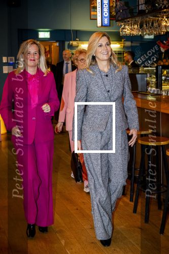 Amsterdam 11 maart 2026
Koningin Maxima op bezoek bij LAB111 in Amsterdam. Stchting Anne Bo