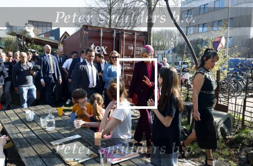 Utrecht 19 maart 2026
 Koningin MÃ¡xima is samen met de minister van Klimaat & Groene Groei, Stientje van Veldhoven, in Utrecht in het kader van de start van de elfde Week van de Circulaire Economie. Tijdens deze week laten pioniers, bedrijven, onderzoekers en overheden in Nederland zien hoe circulair innoveren en ondernemen in de praktijk werkt