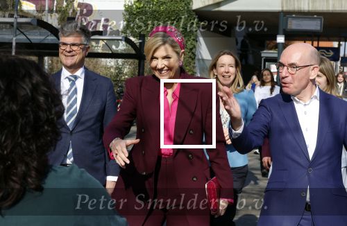 Utrecht 19 maart 2026
 Koningin MÃ¡xima is samen met de minister van Klimaat & Groene Groei, Stientje van Veldhoven, in Utrecht in het kader van de start van de elfde Week van de Circulaire Economie. Tijdens deze week laten pioniers, bedrijven, onderzoekers en overheden in Nederland zien hoe circulair innoveren en ondernemen in de praktijk werkt