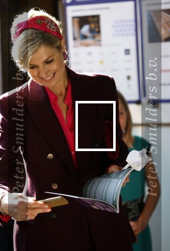Utrecht 19 maart 2026
 Koningin MÃ¡xima is samen met de minister van Klimaat & Groene Groei, Stientje van Veldhoven, in Utrecht in het kader van de start van de elfde Week van de Circulaire Economie. Tijdens deze week laten pioniers, bedrijven, onderzoekers en overheden in Nederland zien hoe circulair innoveren en ondernemen in de praktijk werkt