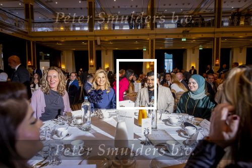 Den Haag 25 Februari 2026
Koningin Maxima der Nederlanden woont de jaarlijkse Iftar-bijeenkomst van MKB (SME) Den Haag bij in het Grand Hotel Kurhaus in Scheveningen