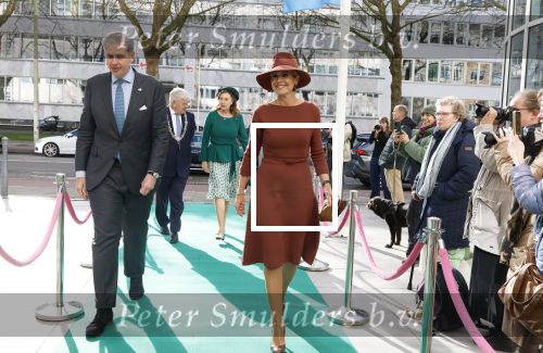 Den Haag 31 maart 2026
Koningin MÃ¡xima is aanwezig bij de viering van het 70-jarig jubileum van Oxfam Novib. De internationale humanitaire organisatie kijkt tijdens de viering vooruit naar de grote, wereldwijde uitdagingen van deze tijd. Koningin MÃ¡xima opent tijdens de bijeenkomst het nieuwe kantoor. Jan v Zanen en Wouter Kolff  ontvangen Maxima